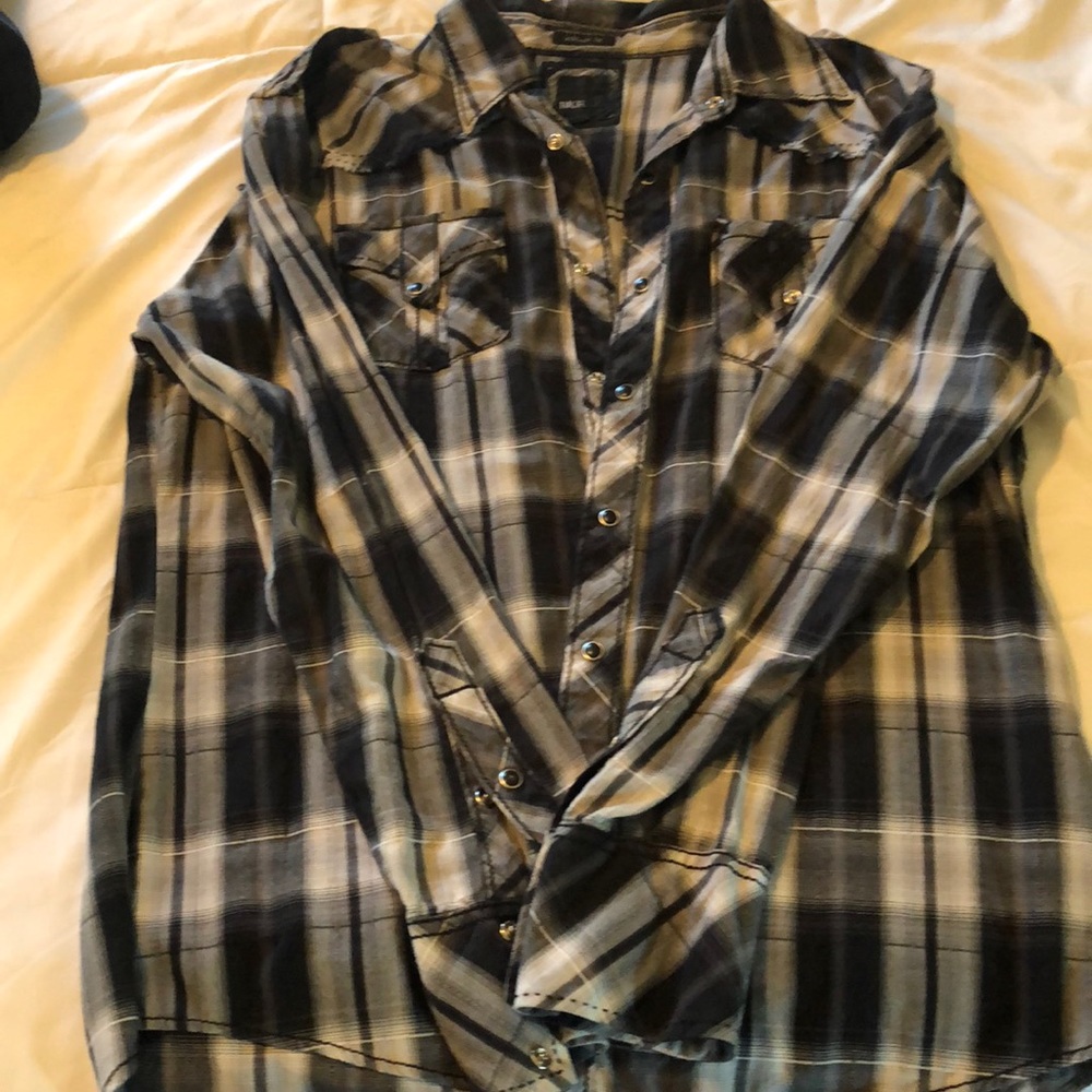 Men’s BKE button up - Picture 2 of 3